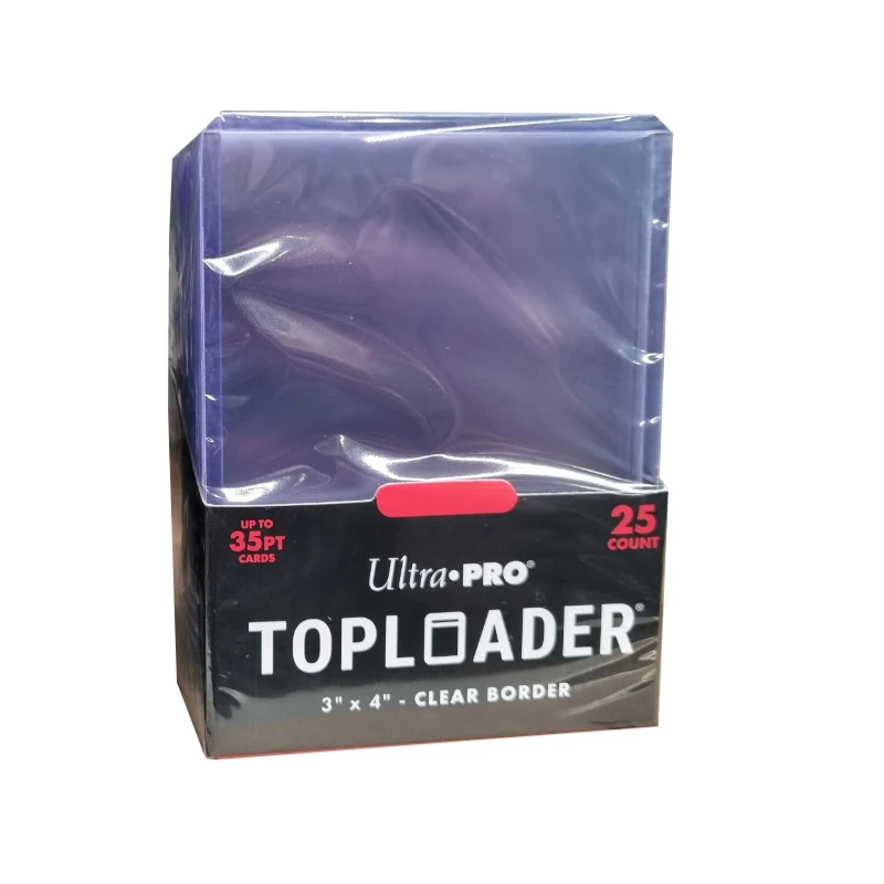 Ultra PRO: Regular Toploader 3x4 Clear - 25st
