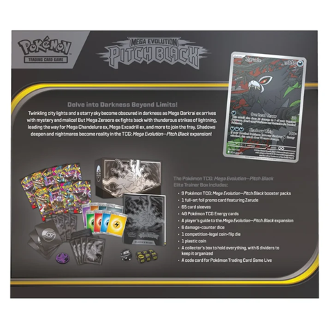 Pokémon Mega Evolution: Pitch Black Elite Trainer Box
